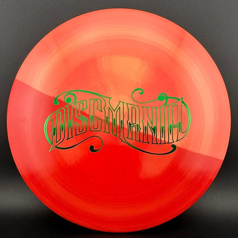 Load image into Gallery viewer, Swirly S-line FD - Red Split Dye - Discmania Tattoo stamp