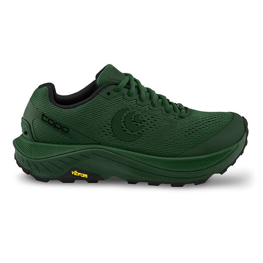 Men's Topo Athletic Ultraventure 3, Green/Forest, 8.5 2E Wide - Skoutley Outdoors LLC