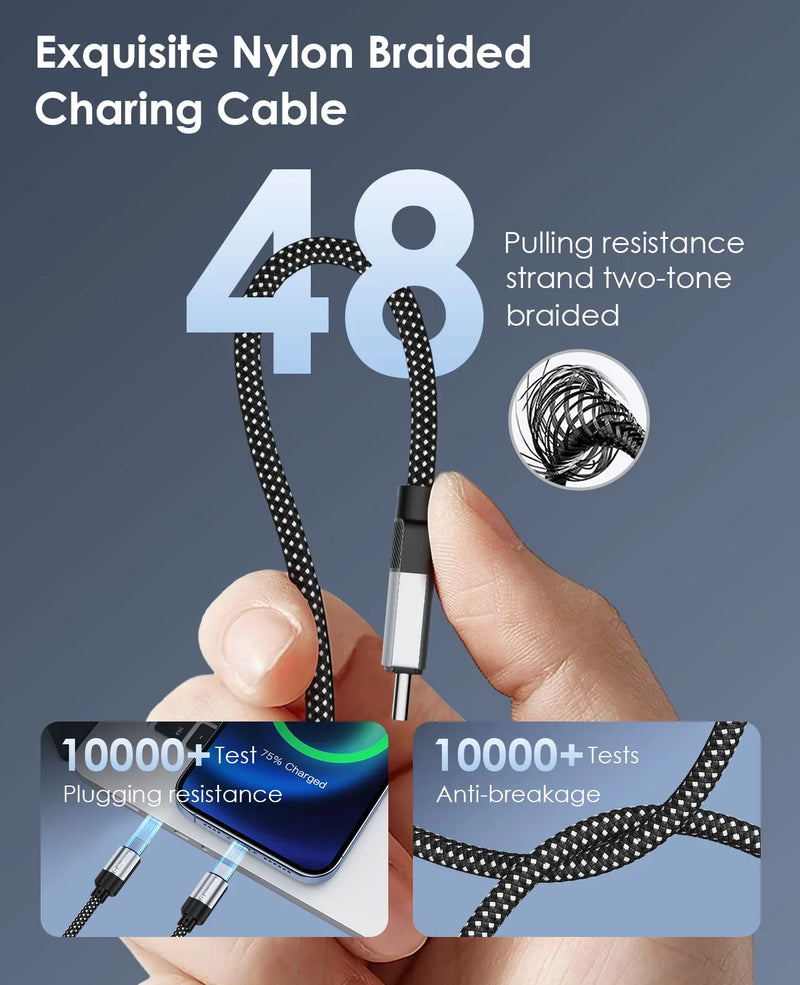 Load image into Gallery viewer, High Speed Gigabit & 8K UHD Data Cable with Magnetic Cord