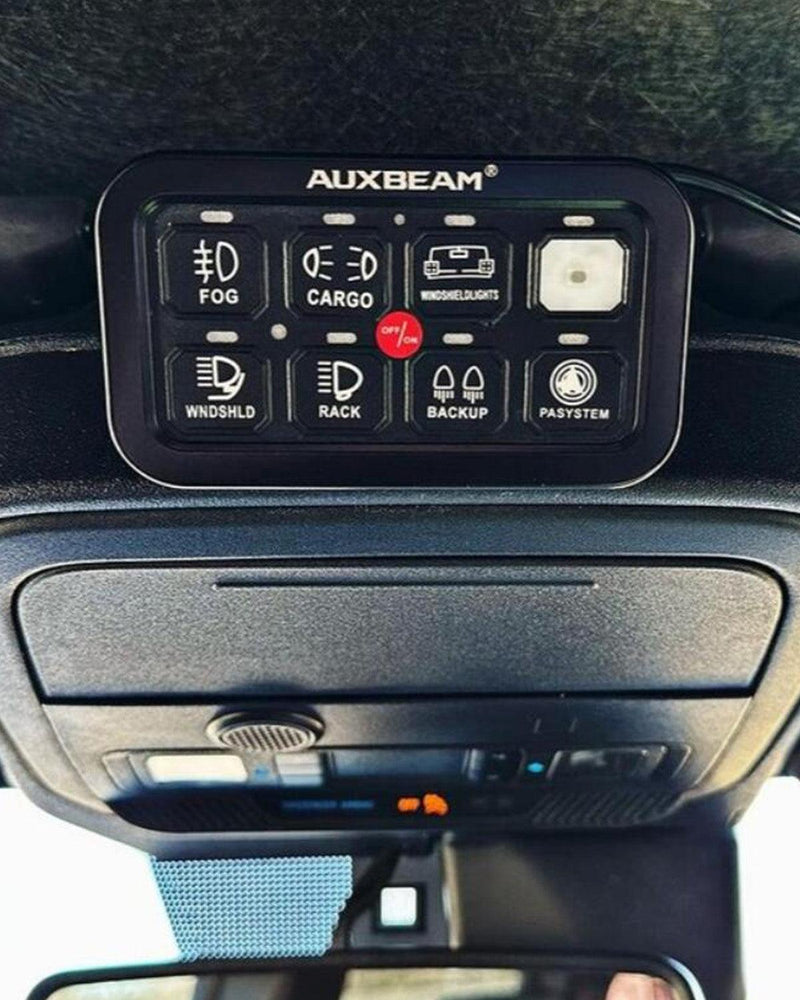 Load image into Gallery viewer, AR Series 6/8 Gang LED Switch Panel,Off Road Light Controller