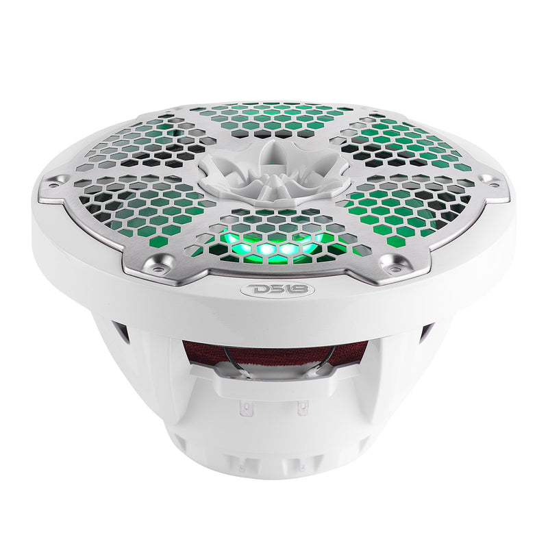 Load image into Gallery viewer, 8” Marine 2-Way Hybrid Speaker with RGB LED, Compression Driver and Neodymium Magnet | 350W RMS 4-Ohm