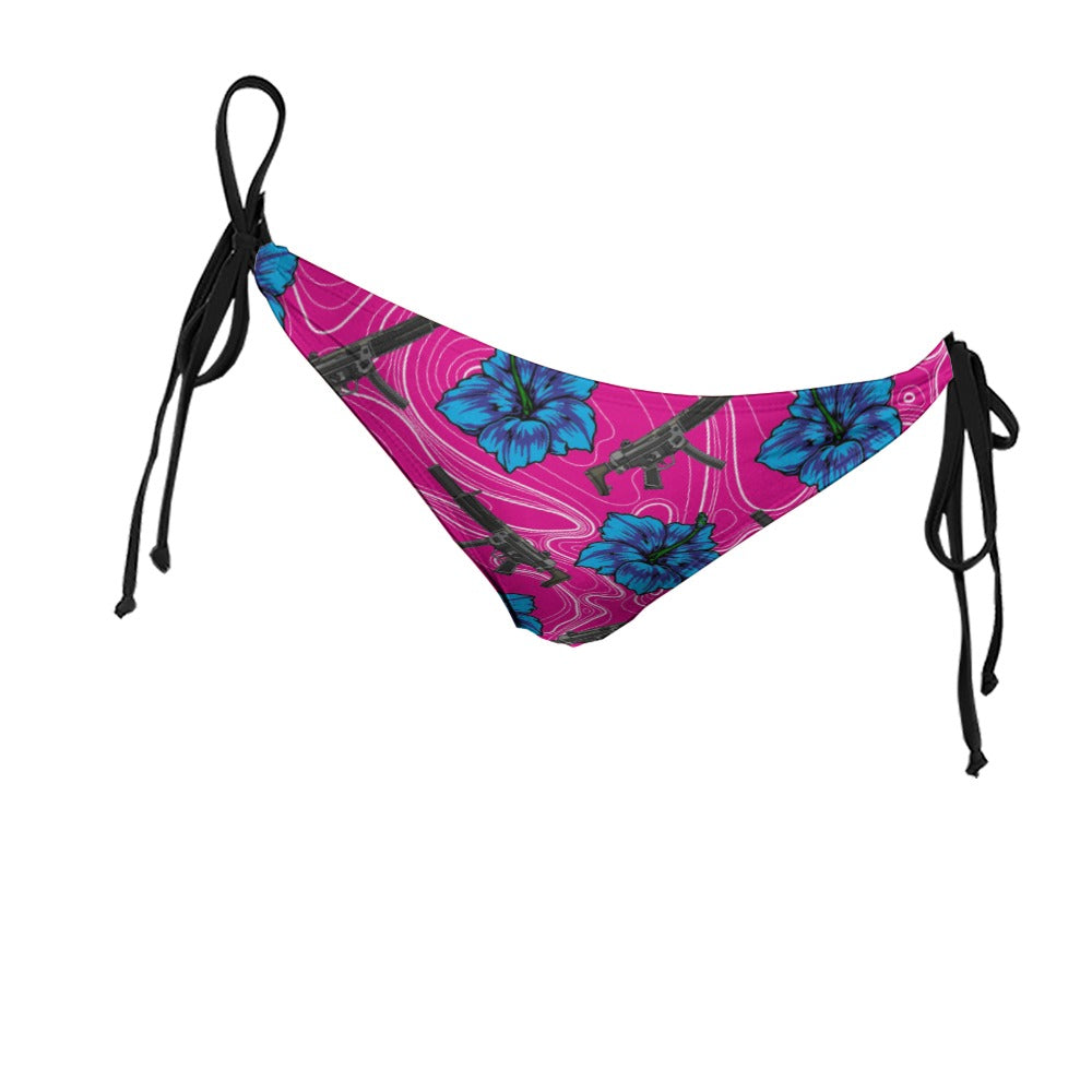 High Capacity Hibiscus Bikini Briefs