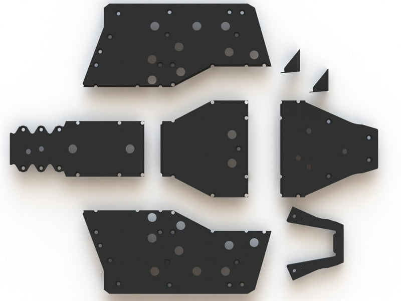 Load image into Gallery viewer, Trail Armor Polaris Ranger XP 900, Ranger XP 1000, and Ranger Full Size XP 570 Full Skids with Sliders