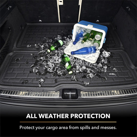 3D MAXpider 2022 Mercedes-Benz C Class Foldable Cargo With Cargo Net Kagu Black M1MB1581309