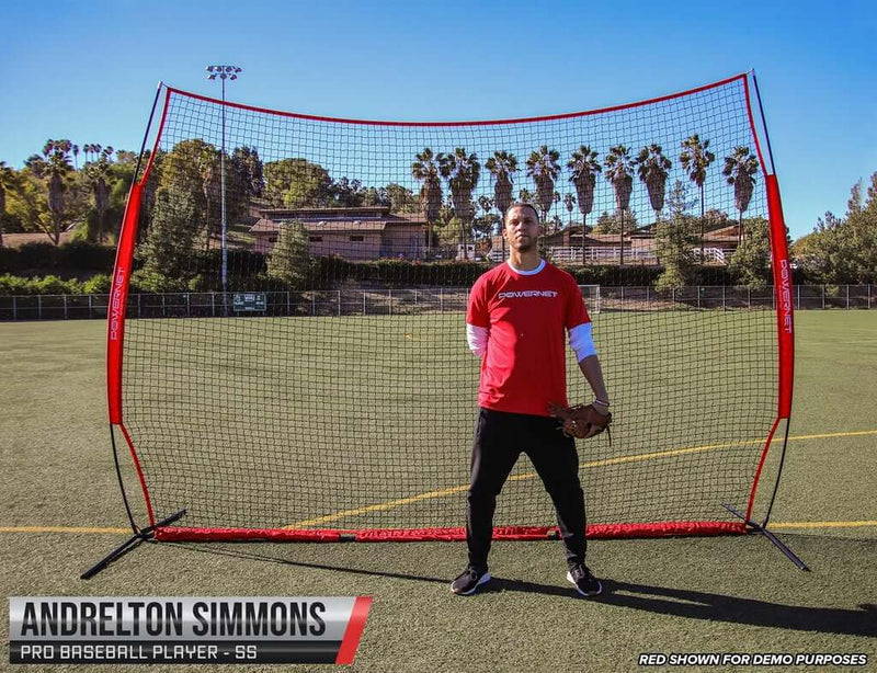 Load image into Gallery viewer, PowerNet 12x9 Ft Sports Barrier Net for Player & Property Protection (1021)