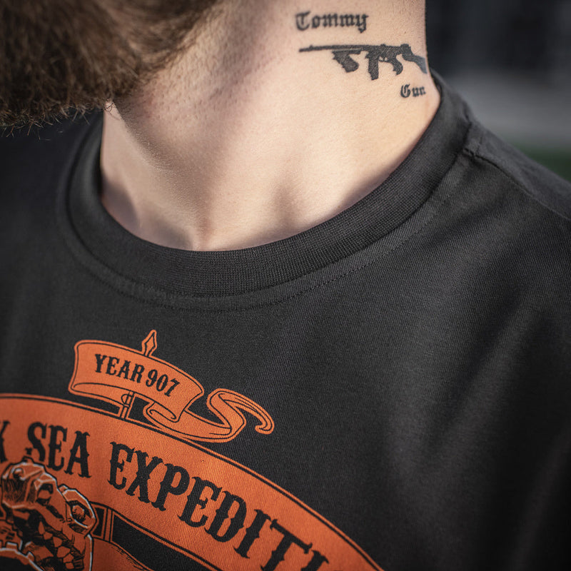Load image into Gallery viewer, M-Tac T-shirt Black Sea Expedition