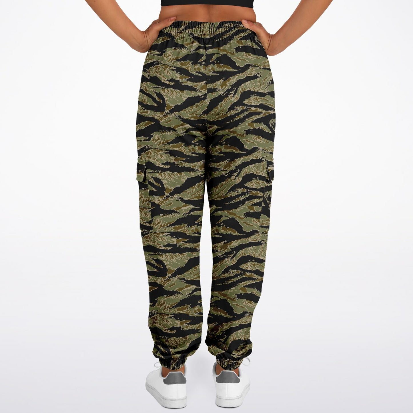 Rad Palm Tiger Stripe Cargo Joggers