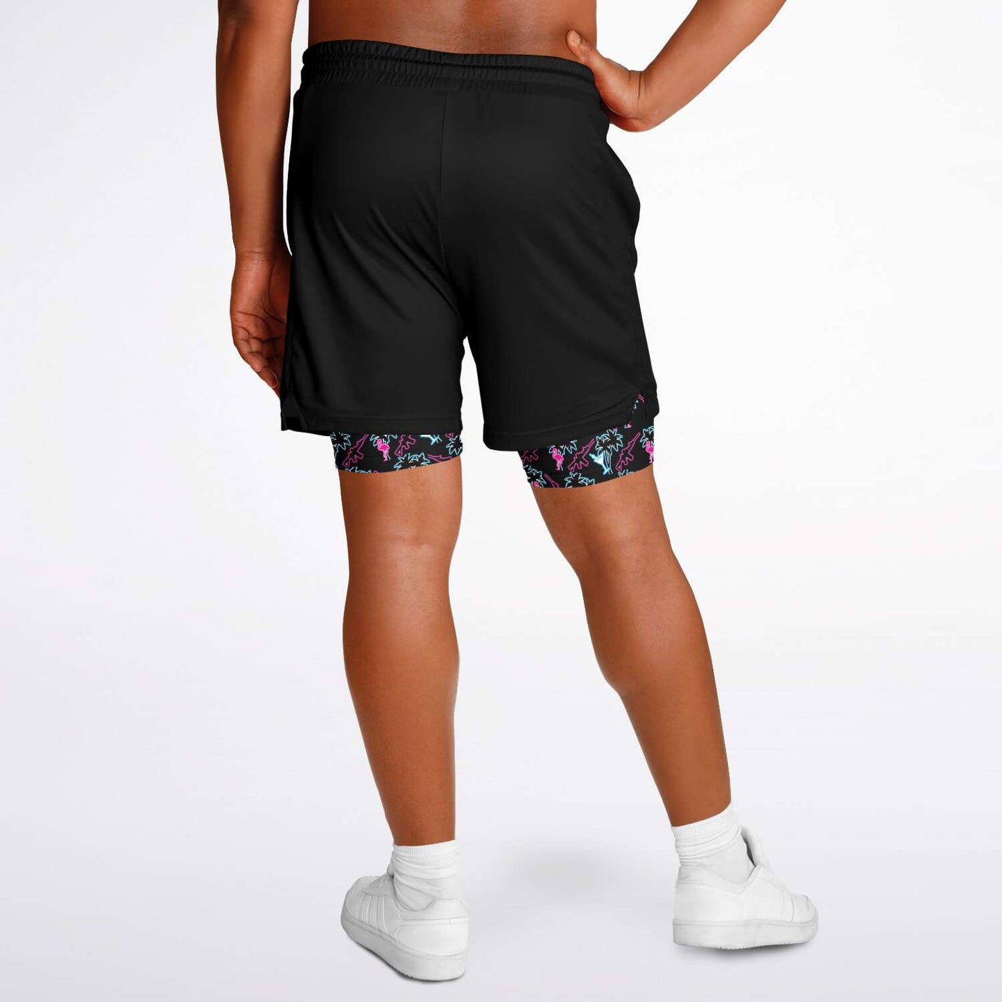 Rad Palm Neon Attack 2 in 1 Shorts