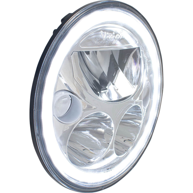 Load image into Gallery viewer, Single 7" Round VX Headlight (with Low-High-Halo)