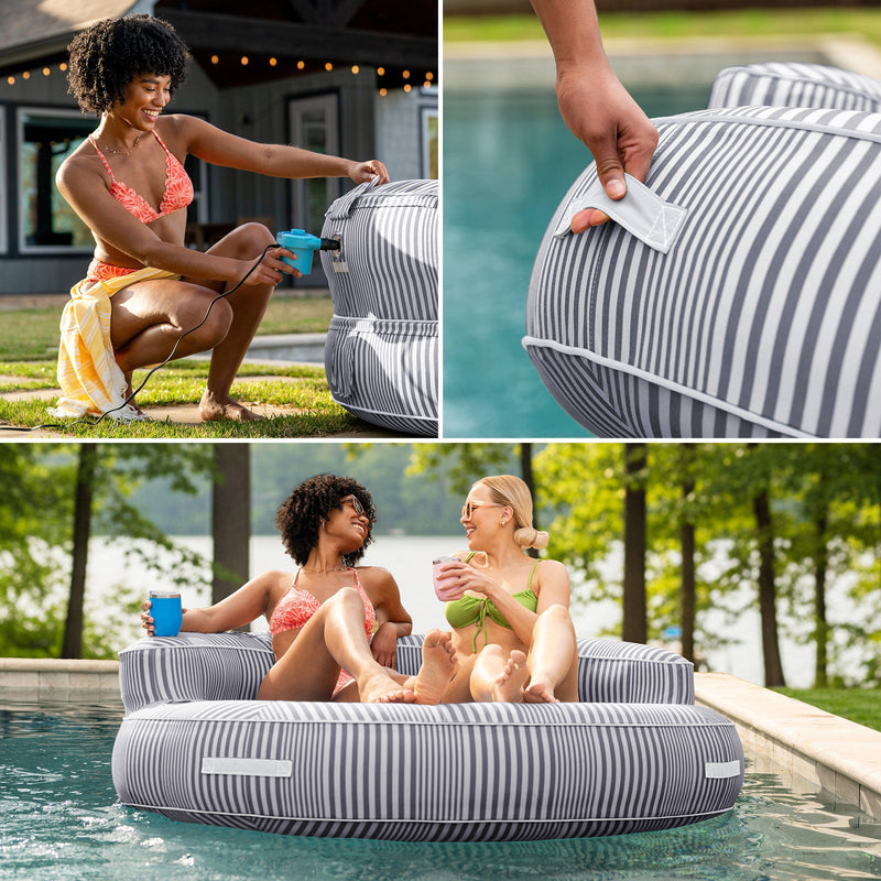Load image into Gallery viewer, Dryside® Island Inflatable Pool Float
