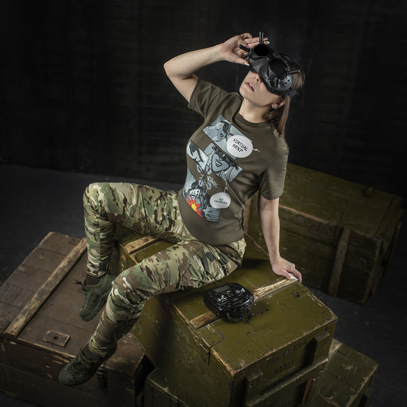 Load image into Gallery viewer, M-Tac T-Shirt Comics Drone Girl