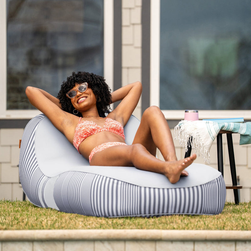 Load image into Gallery viewer, Dryside® Lounger Inflatable Pool Float