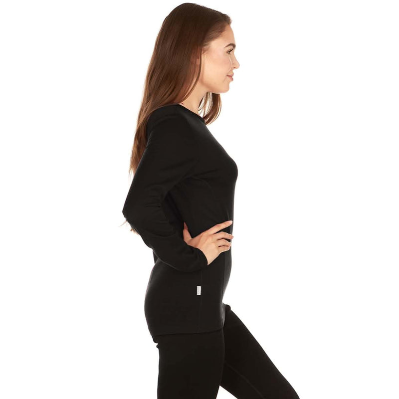 Load image into Gallery viewer, Lightweight Women's Wool Crew Top - 100% Merino Wool