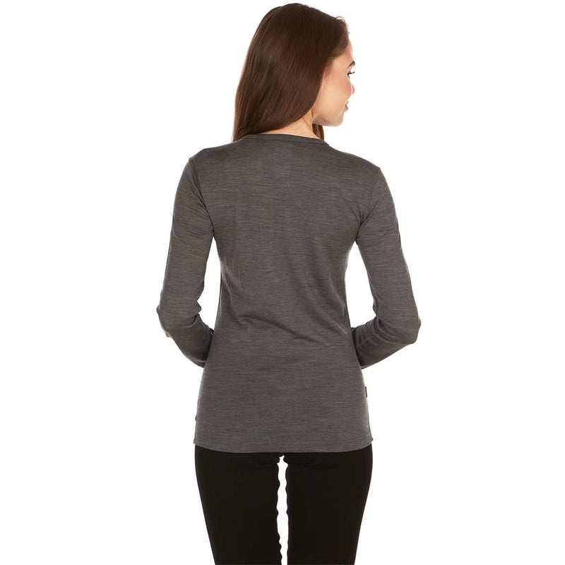 Load image into Gallery viewer, Lightweight Women's Wool Crew Top - 100% Merino Wool
