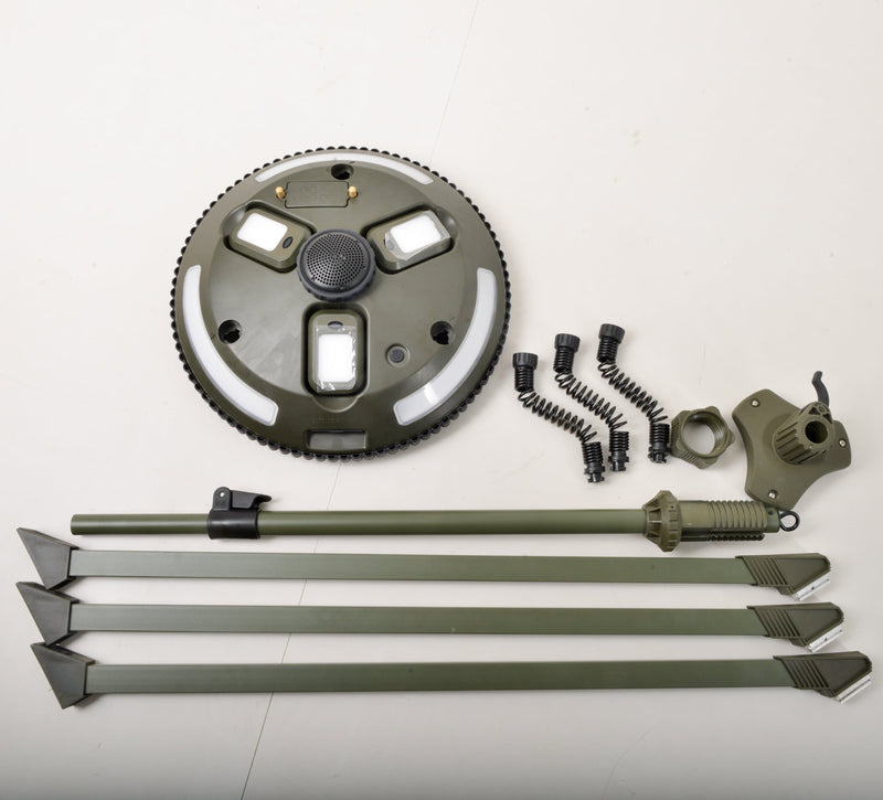 Load image into Gallery viewer, TRU De-LIGHT | Multipurpose Singing Music Solar LED Light | Garden, Camping Portable Light, Strong Bluetooth Speaker | Main Light + 3 Independent Detachable Multi Mode Lights