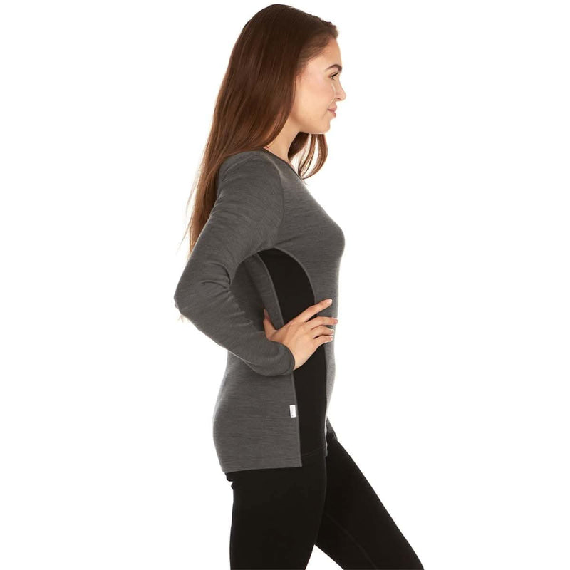 Load image into Gallery viewer, Midweight Women's Wool Crew Top - 100% Merino Wool