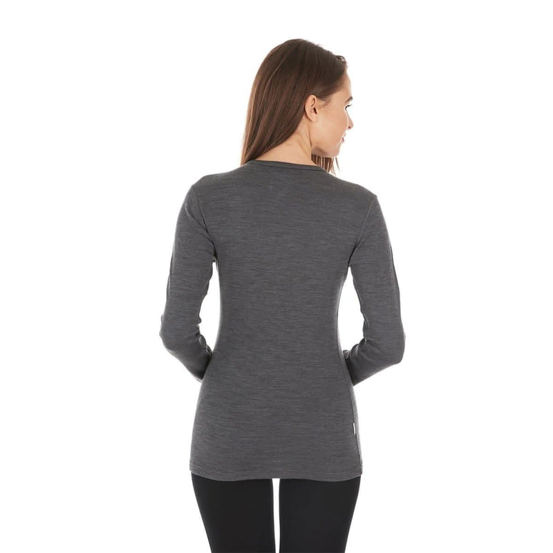 Load image into Gallery viewer, Midweight Women's Wool Crew Top - 100% Merino Wool