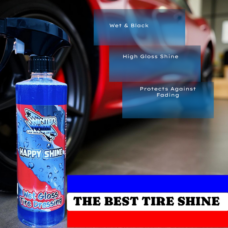 Load image into Gallery viewer, Happy Shine Wet Gloss Tire Dressing (16 fl oz)