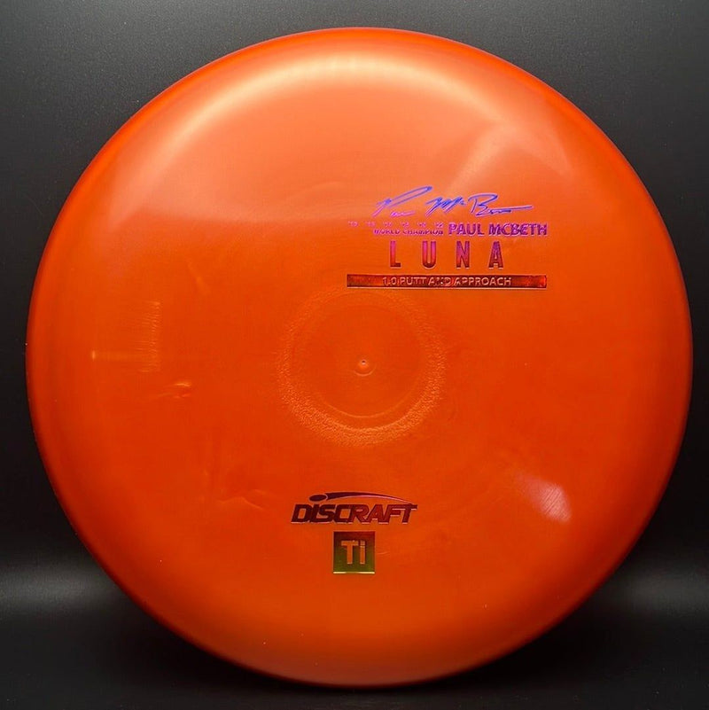 Load image into Gallery viewer, Titanium Luna - First Run - Paul McBeth