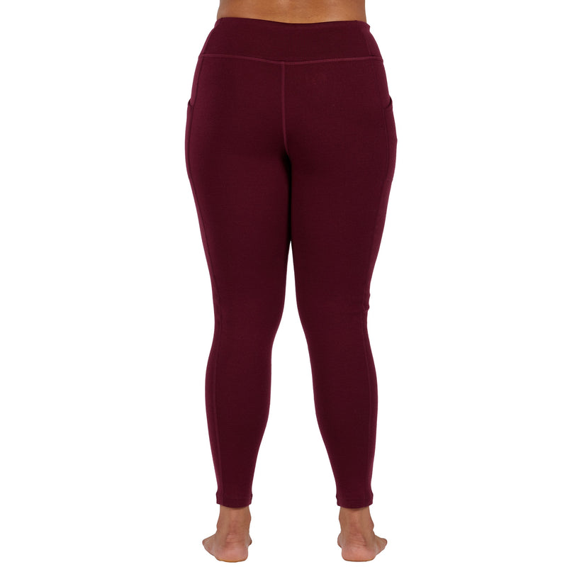 Load image into Gallery viewer, Women's Heavyweight Wool Leggings Thermal Base Layer Bottom - 100% Merino Wool