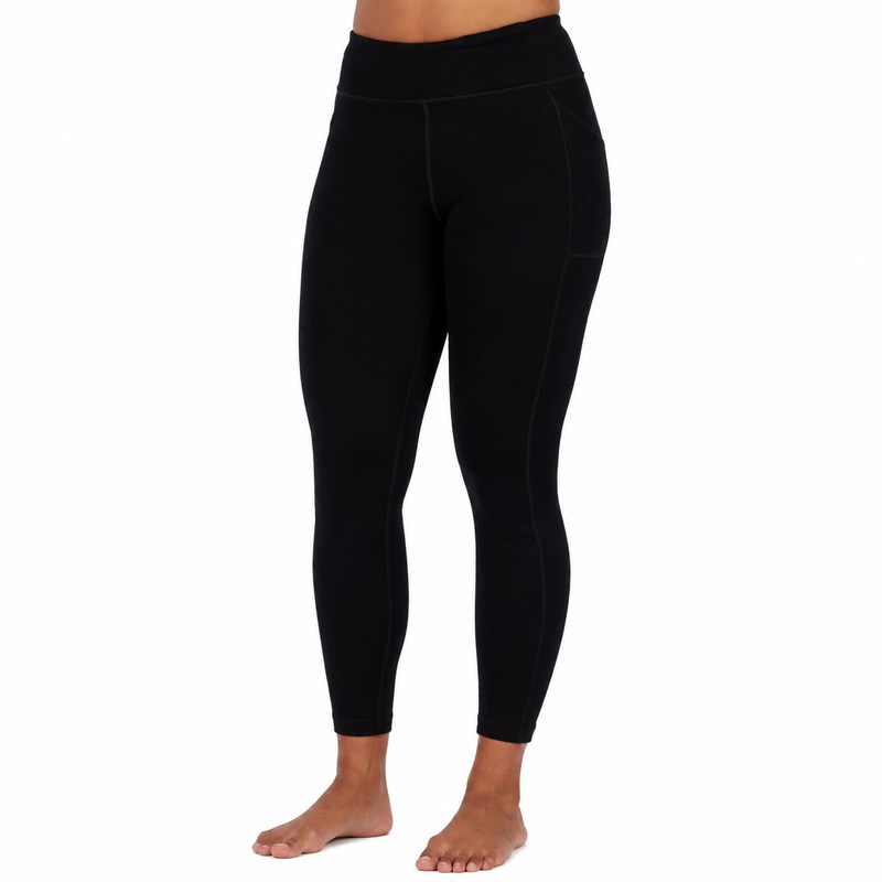 Load image into Gallery viewer, Women's Heavyweight Wool Leggings Thermal Base Layer Bottom - 100% Merino Wool