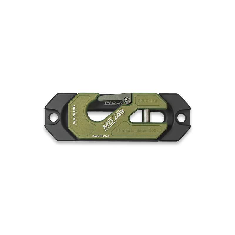 Load image into Gallery viewer, Side By Side / UTV Aluminum Recessed Winch Shackle with Fairlead Kit. (LIFE TIME WARRANTY*)