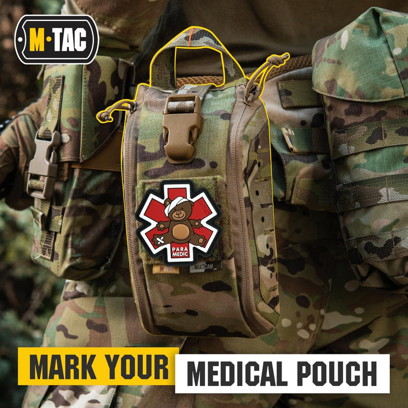 Load image into Gallery viewer, M-Tac Morale Patch Paramedic Bear PVC
