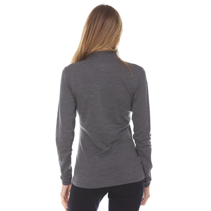 Load image into Gallery viewer, Midweight Women's Wool 1/4 Zip - 100% Merino Wool