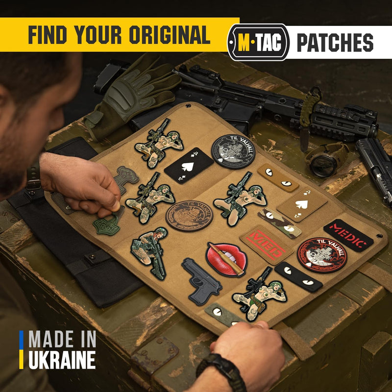 Load image into Gallery viewer, M-Tac Patch Pink Lips with Bullet PVC