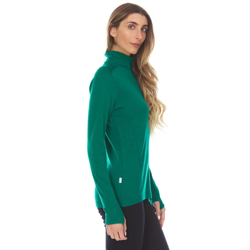 Load image into Gallery viewer, Midweight Women's Wool 1/4 Zip - 100% Merino Wool