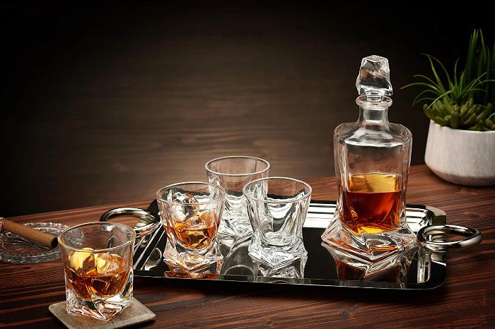 Load image into Gallery viewer, The Helix Decanter Set