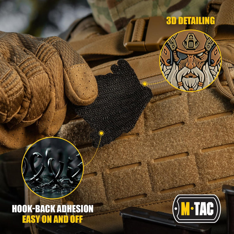 Load image into Gallery viewer, M-Tac Morale Patch Viking Invasion PVC