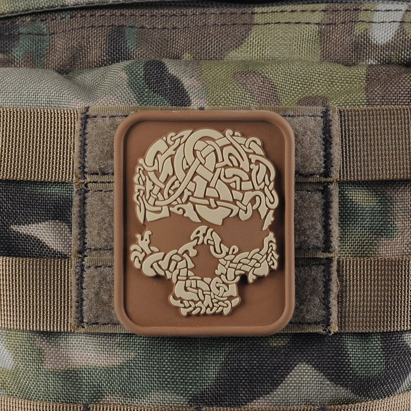Load image into Gallery viewer, M-Tac patch Viking Skull PVC
