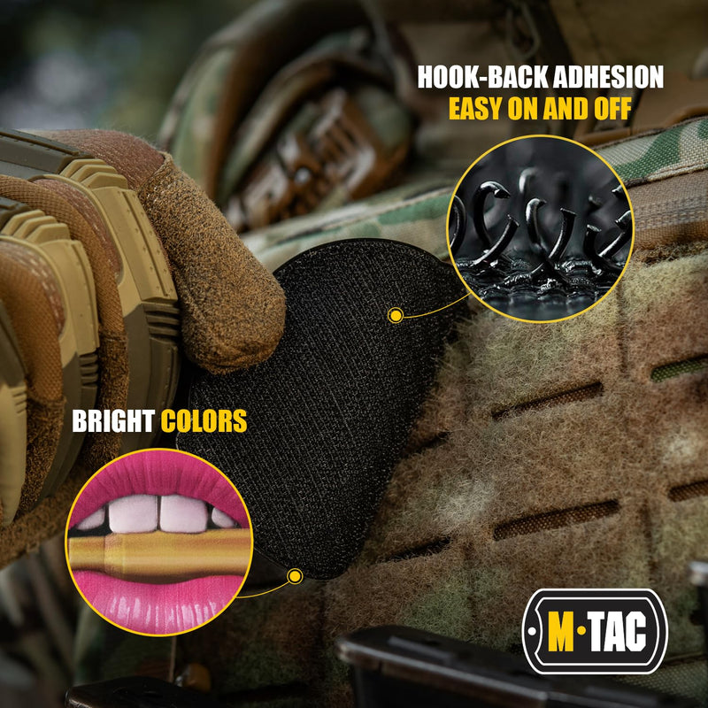 Load image into Gallery viewer, M-Tac Patch Pink Lips with Bullet PVC