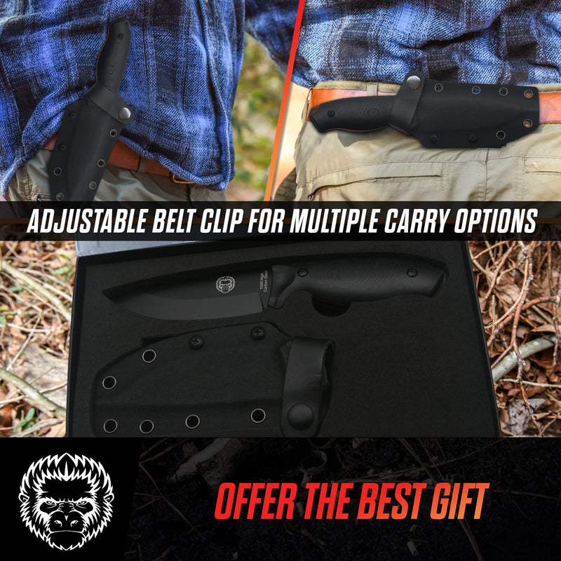 Load image into Gallery viewer, The Naked Bloodline Survival Knife Giftset for Men