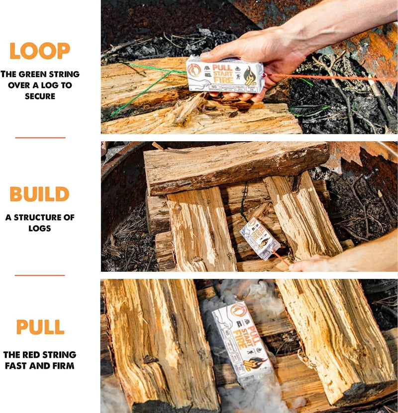 Load image into Gallery viewer, Pull Start Fire - "The Easiest Fire Starter"