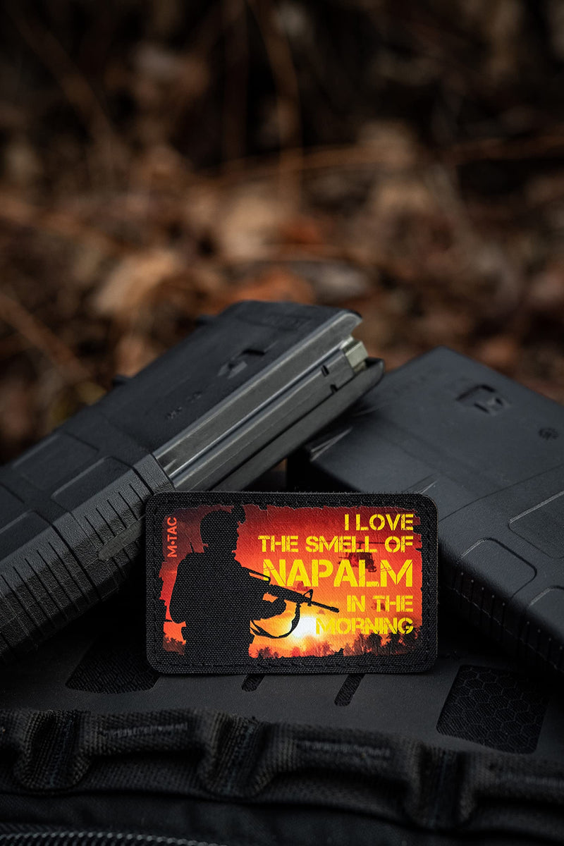 Load image into Gallery viewer, M-Tac Patch Smell of Napalm Black
