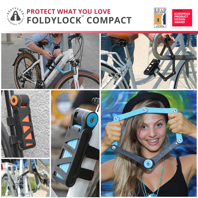 Load image into Gallery viewer, Foldylock Pride - Lightweight Award Winning Folding Bike Lock