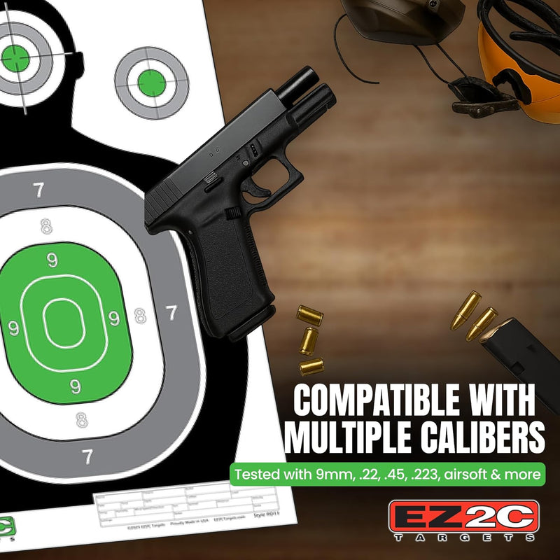 Load image into Gallery viewer, EZ2C RD11 Silhouette 12"x18" Paper Shooting Target Made in USA