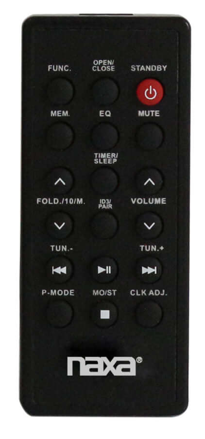 MP3/CD Bass Reflex Boombox & PA System with Bluetooth®