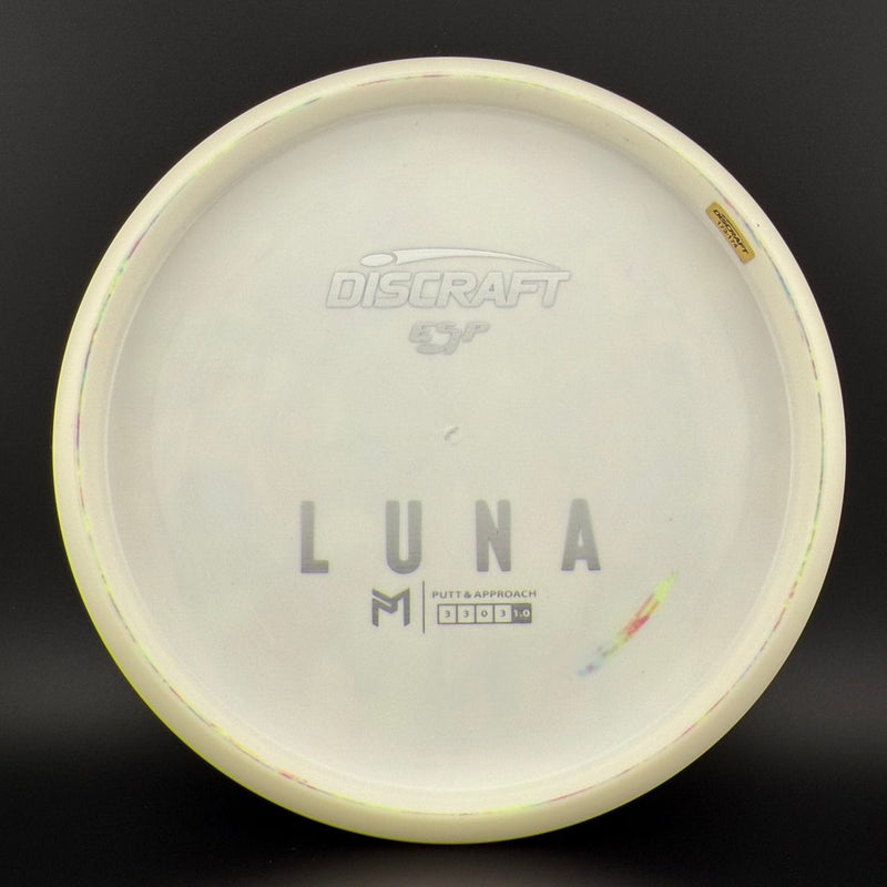Load image into Gallery viewer, White ESP Luna - Greazy Dyed - Bottom Stamp