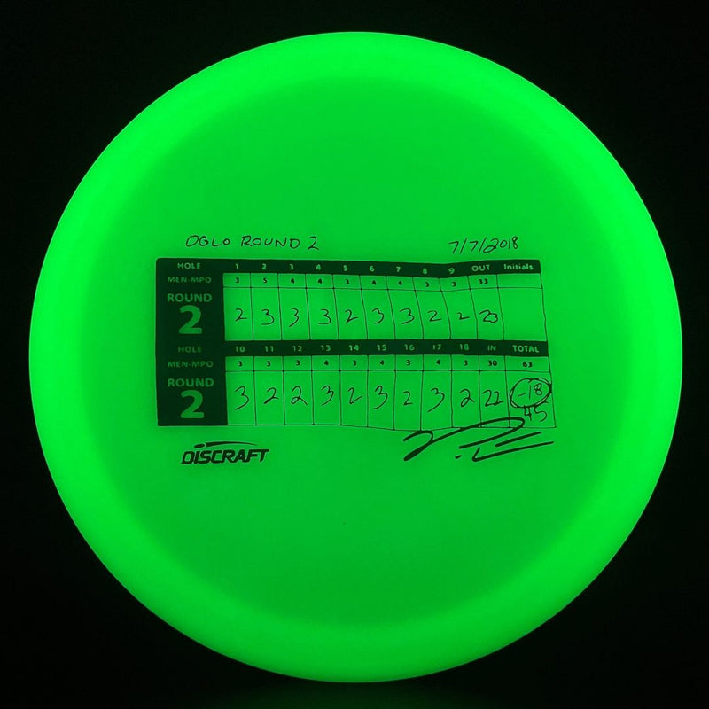 Load image into Gallery viewer, UV Z Glo Anax - Paul McBeth 18 Under Round - DGLO 2024