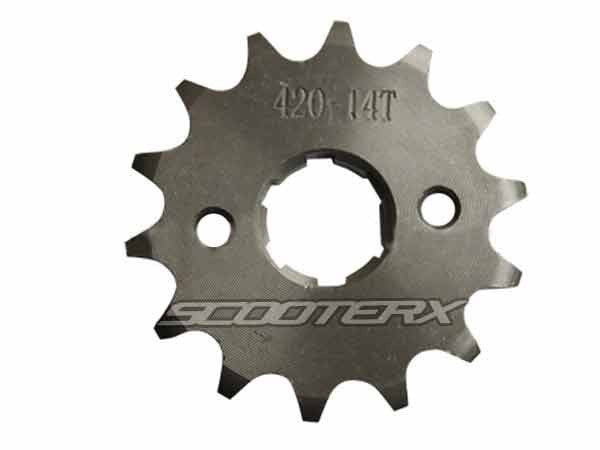 Load image into Gallery viewer, Sprocket 420 14 tooth 20mm