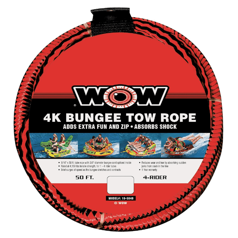 Load image into Gallery viewer, WOW Watersports 50ft Bungee Tow Rope