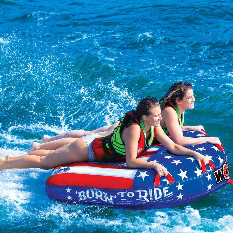 Load image into Gallery viewer, WOW Watersports Born To Ride 2 Person Towable