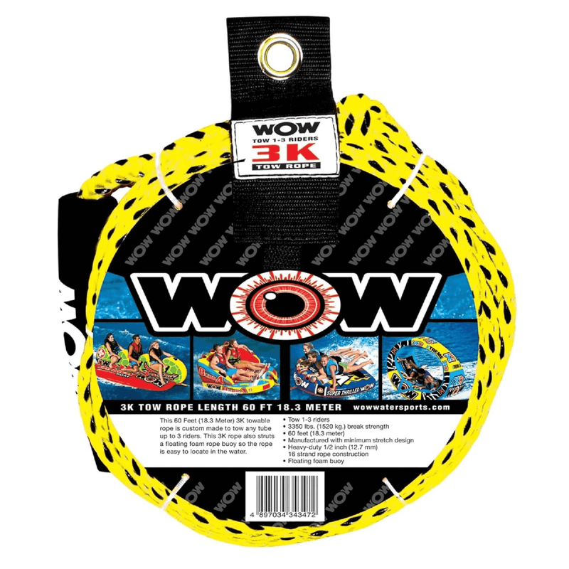 Load image into Gallery viewer, WOW Watersports 3K 60 Ft Tow Rope