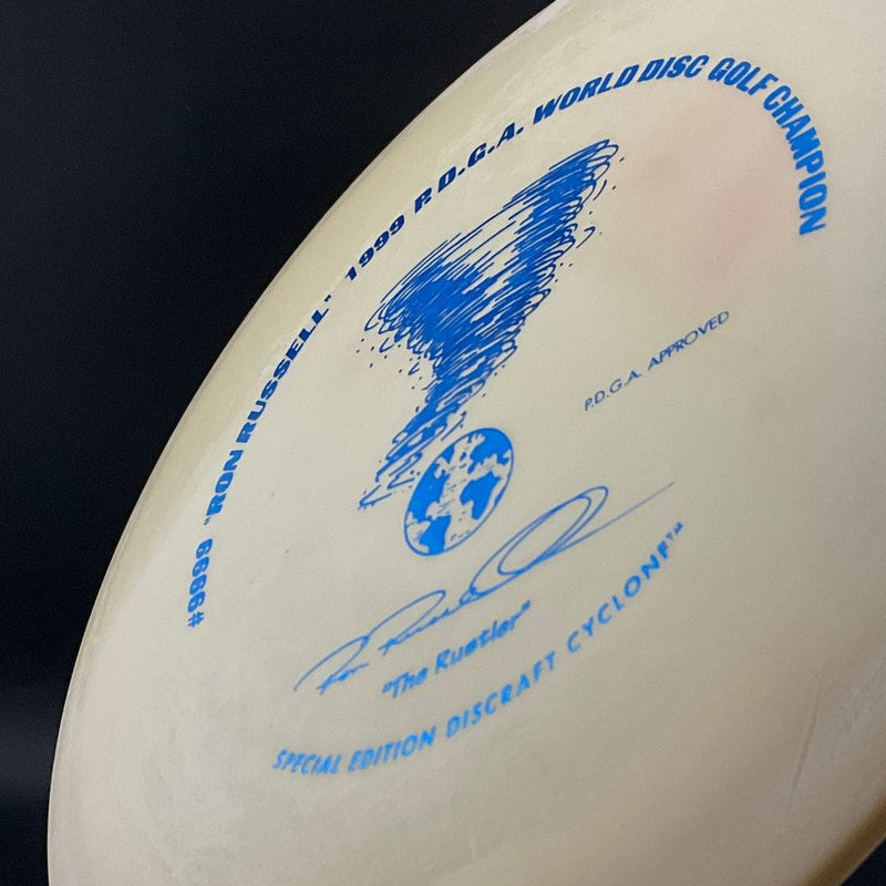 Load image into Gallery viewer, Special Edition Cyclone - The Rustler Ron Russell 1999 World Champion *Speedy Vault*