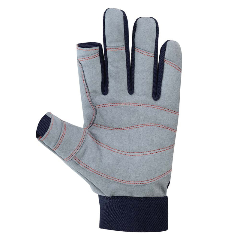Load image into Gallery viewer, True Sailors Sailing Gloves 2 Cut Fingers Glove Blue Gray