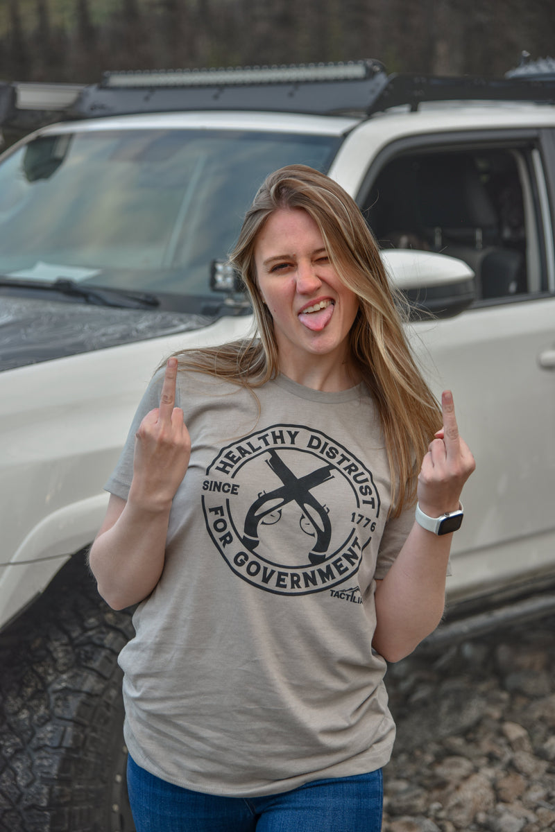 Load image into Gallery viewer, Healthy Distrust for Government 1776 Unisex T-shirt
