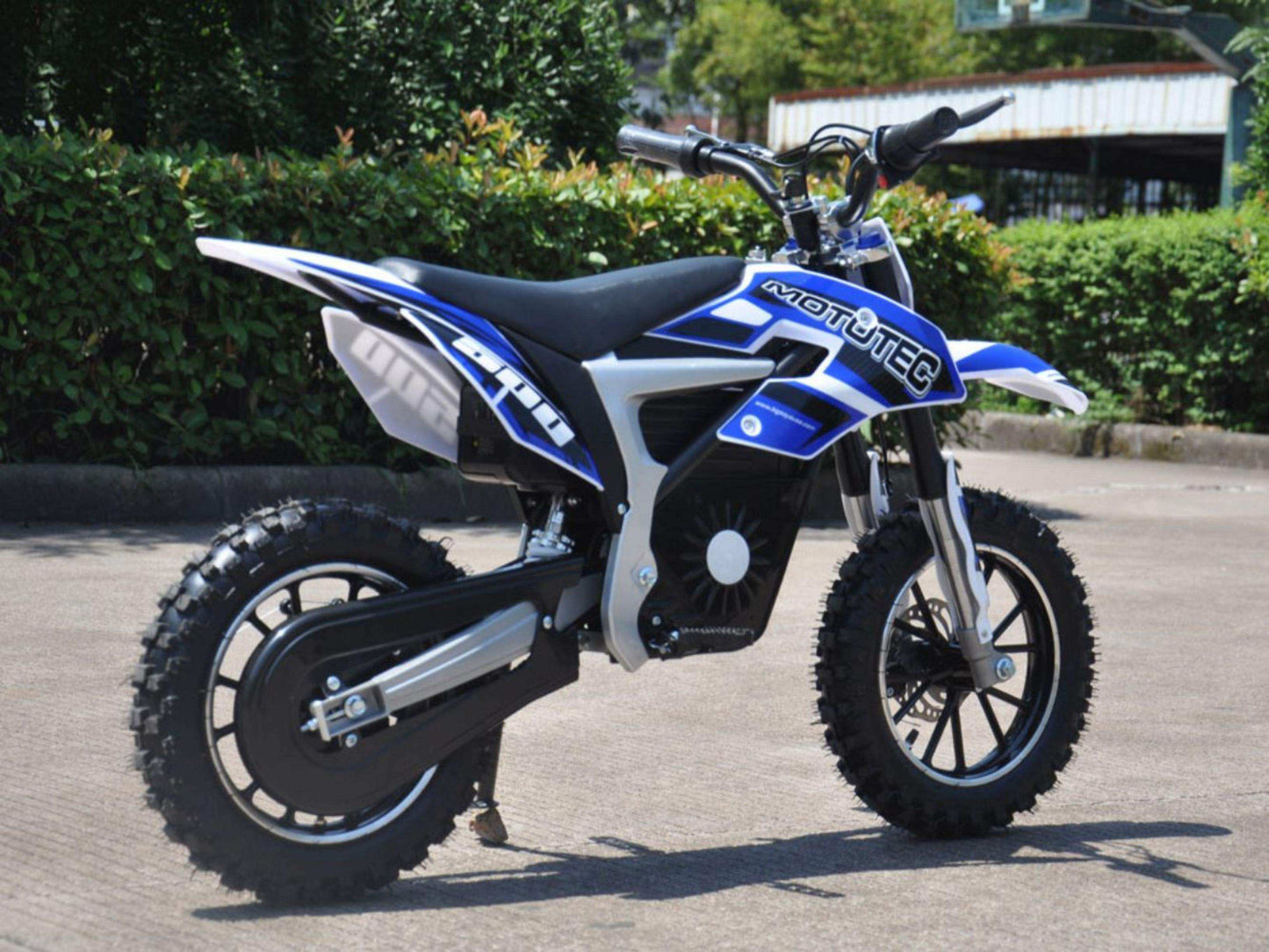 Electric Dirt Bike 36v 500w Lithium Blue - Skoutley Outdoors LLC